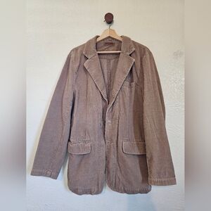 Vintage Y2K Machine Tan Corduroy Jacket